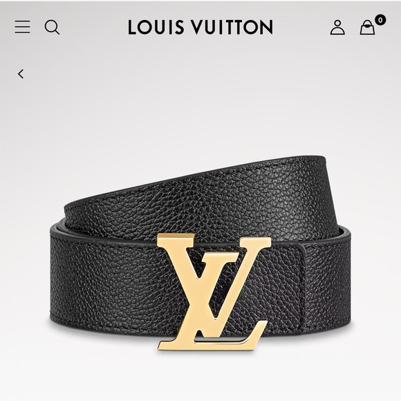 Authentic Louis Vuitton Initials 30mm Reversible Belt - Picture 3 of 16